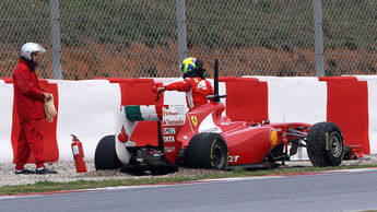 Ferrari F150 Massa Formel 1 Test Barcelona 2011