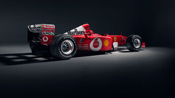 Ferrari F2001b - Formel 1 - Rennauto - Michael Schumacher - Auktion - August 2023