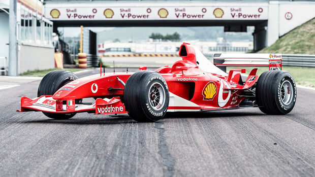 Ferrari F2003 - Michael Schumacher - Sothebys - Auktion 11/2022