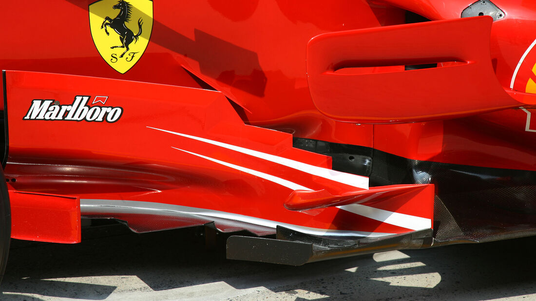 Ferrari F2007 - Formel 1 (2007) - Bargeboard