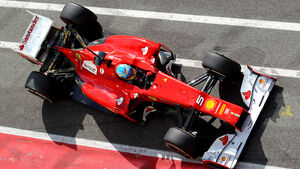 Ferrari F2012 Alonso Mugello Formel 1 Test 2012