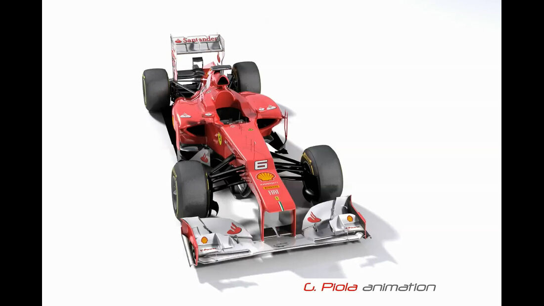 Ferrari F2012 Piola Update GP Kanada 2012