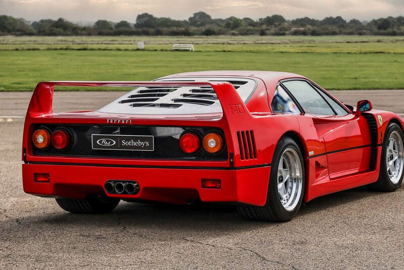 Ferrari F40 (1990) Heck