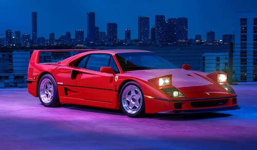 Ferrari F40 (1990) Paul Allen Exterieur