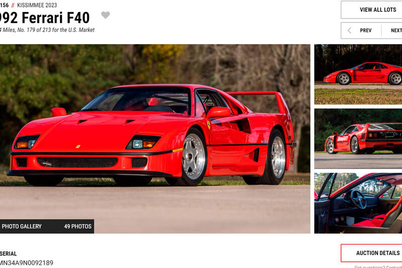 Ferrari F40 (1992)