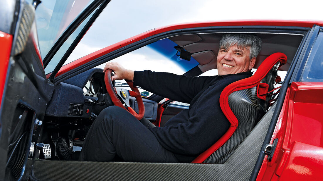 Ferrari F40, Cockpit, Hermann Layhers