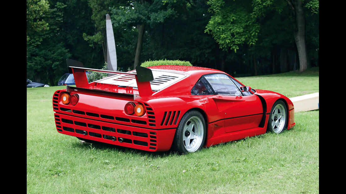 Ferrari F40, Heck