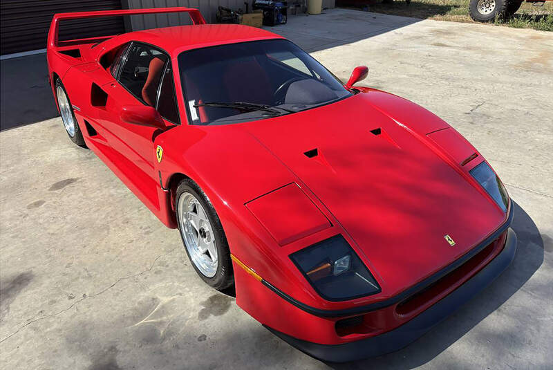 Ferrari F40 auf Craigslist USA Santa Barbara
