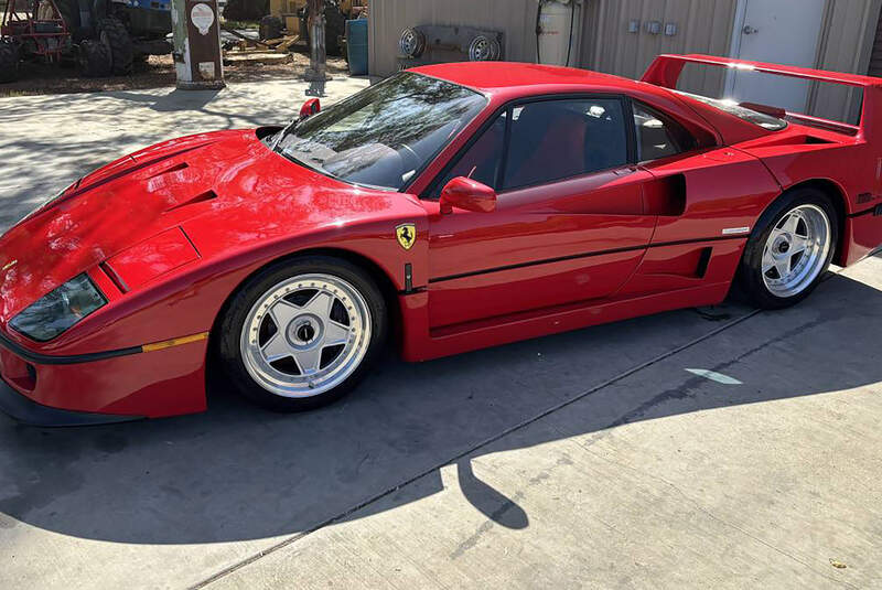 Ferrari F40 auf Craigslist USA Santa Barbara