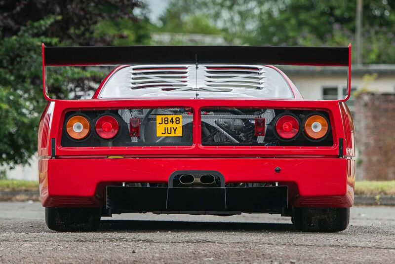 Ferrari F40 mit V12-Motor Ð 1992er Simpson-Ferrari V12 GTR