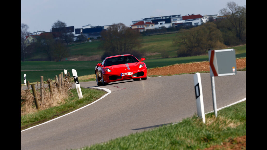 Ferrari F430, Frontansicht