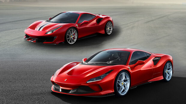 Ferrari F8 Tributo Vergleich 488 GTB