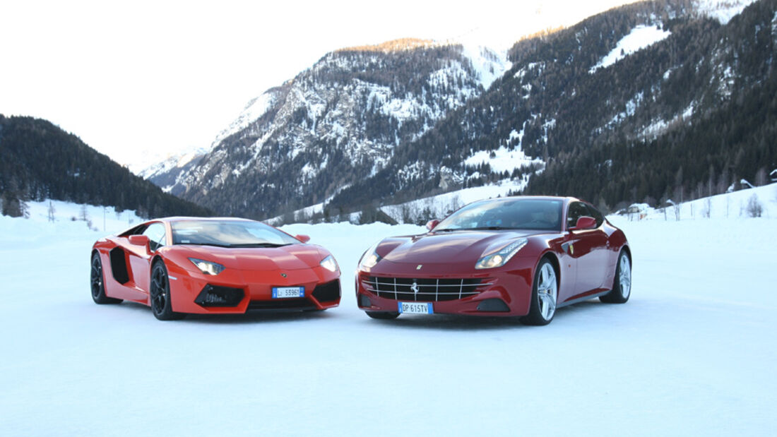 Ferrari FF, Lamborghini Aventador