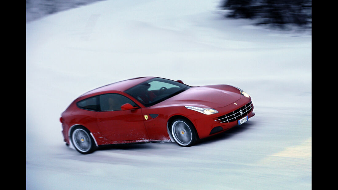 Ferrari FF, Seitenansicht