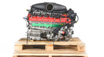 Ferrari FXX Engine in crate