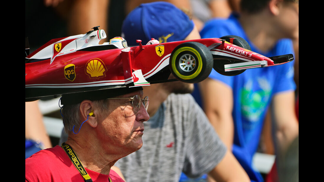 Ferrari-Fan - Formel 1 - GP Italien - Monza - 2. September 2016