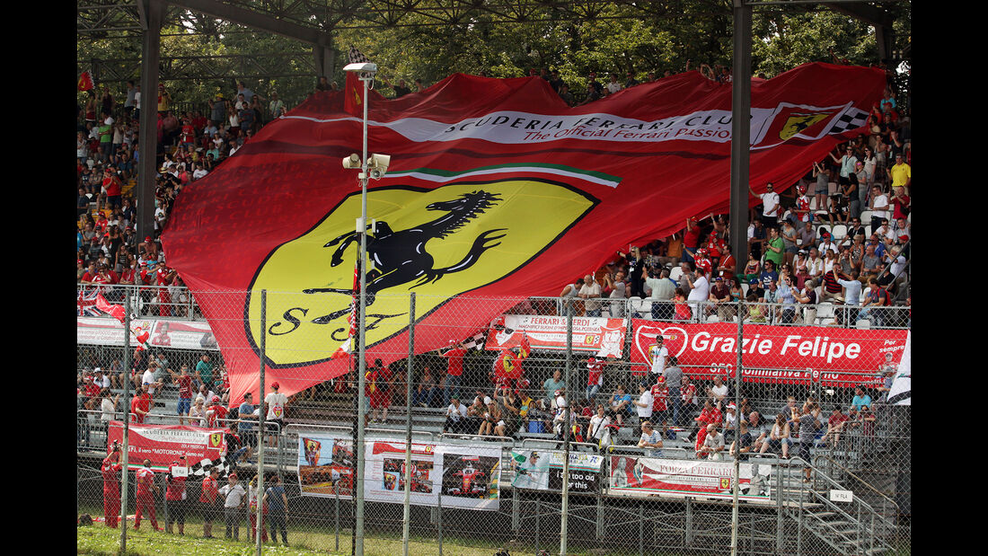Ferrari-Fans - Formel 1 - GP Italien - Monza - 2. September 2016
