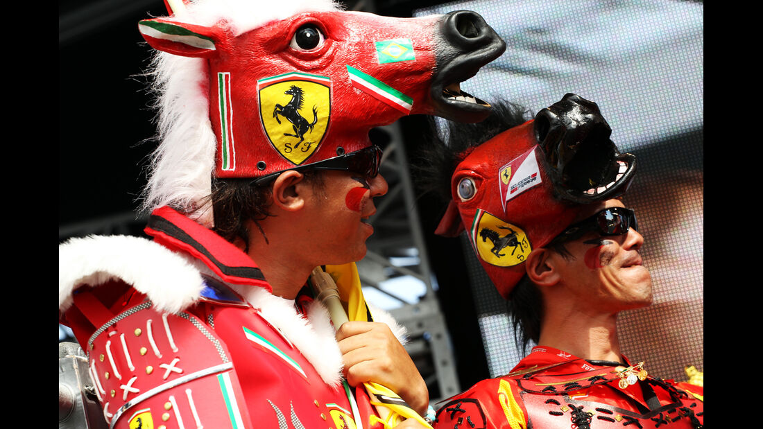 Ferrari-Fans - Formel 1 - GP Japan - Suzuka - 6. Oktober 2012