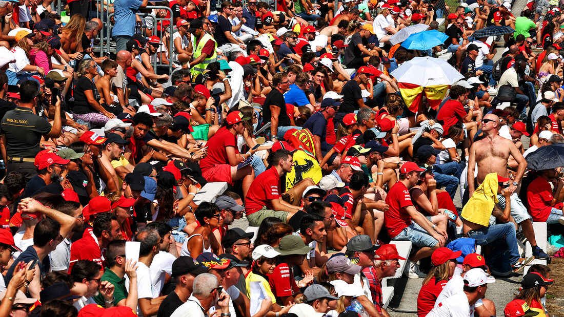 Ferrari-Fans - GP Italien - Formel 1 - 2. September 2023