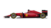 Ferrari - Formel 1 Design Concepts 2016