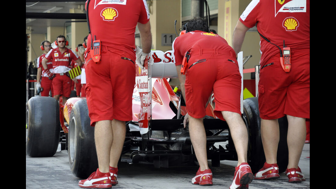 Ferrari - Formel 1 - GP Abu Dhabi - 01. November 2013