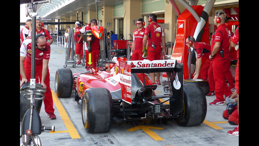 Ferrari - Formel 1 - GP Abu Dhabi - 21. November 2014