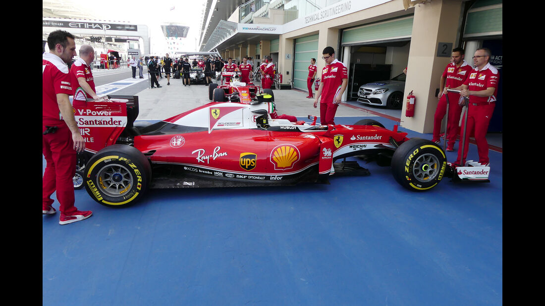 Ferrari - Formel 1 - GP Abu Dhabi - 25. November 2016
