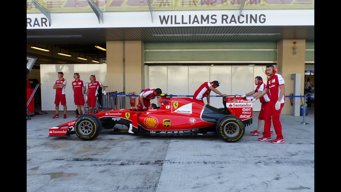 Ferrari - Formel 1 - GP Abu Dhabi - 27. November 2015