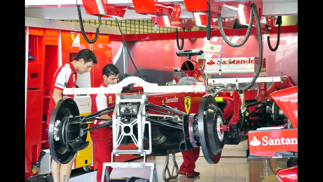 Ferrari  - Formel 1 - GP Abu Dhabi - 31. Oktober 2013