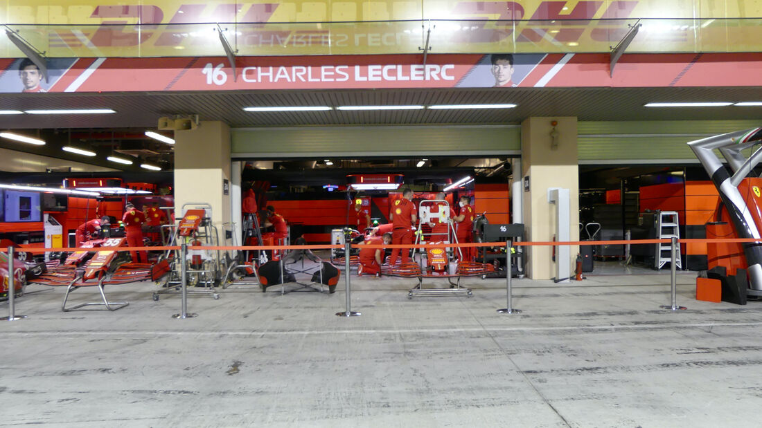 Ferrari - Formel 1 - GP Abu Dhabi - 9. Dezember 2021