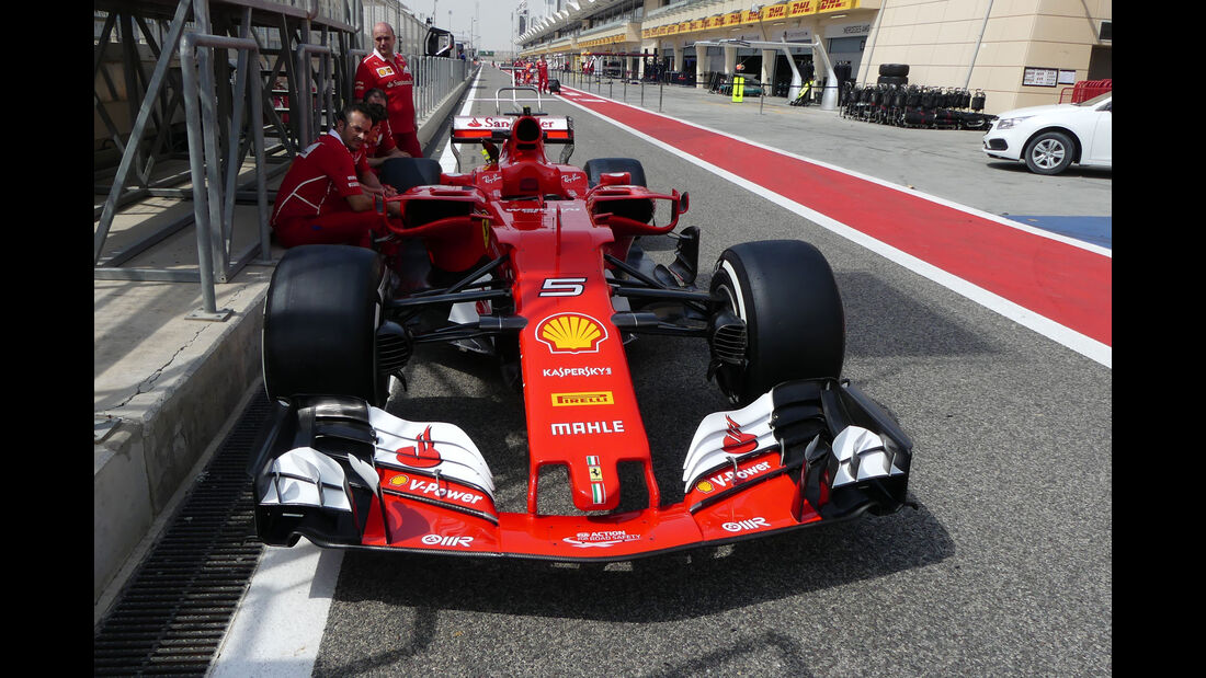 Ferrari - Formel 1 - GP Bahrain - Sakhir - Donnerstag - 13.4.2017