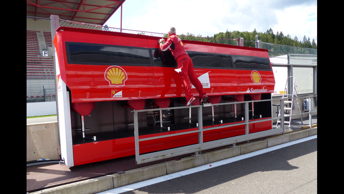 Ferrari - Formel 1 - GP Belgien - Spa-Francorchamps - 20. August 2014