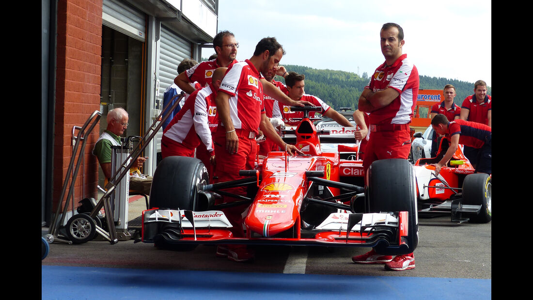 Ferrari - Formel 1 - GP Belgien - Spa-Francorchamps - 20. August 2015