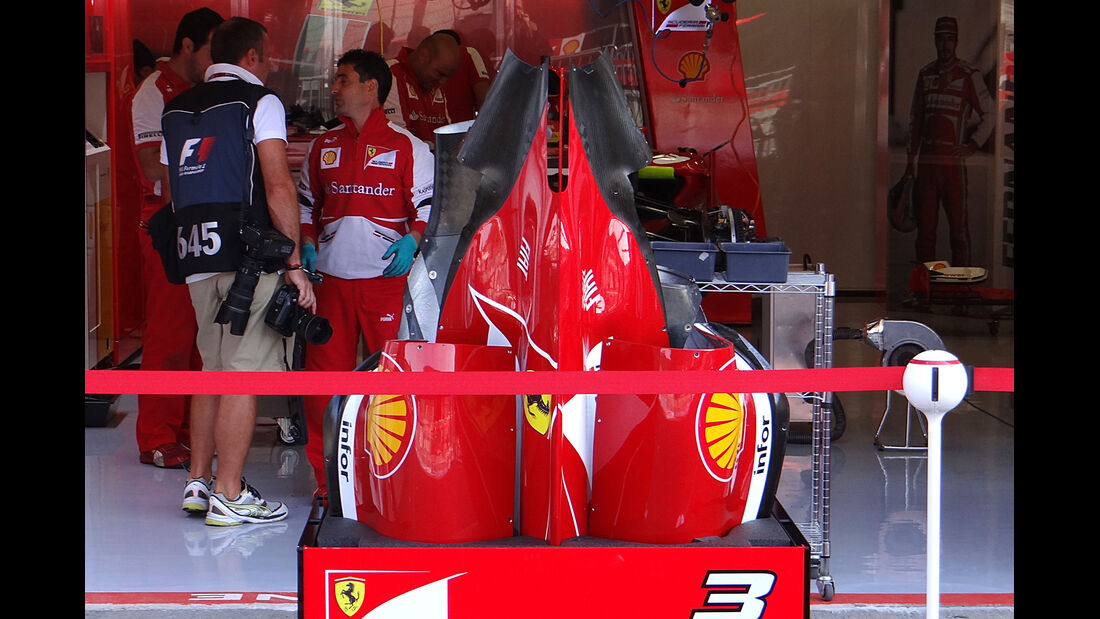 Ferrari - Formel 1 - GP Belgien - Spa-Francorchamps - 22. August 2013