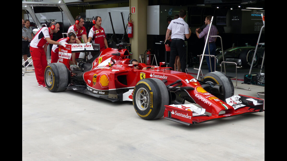 Ferrari - Formel 1 - GP Brasilien - 6. November 2014