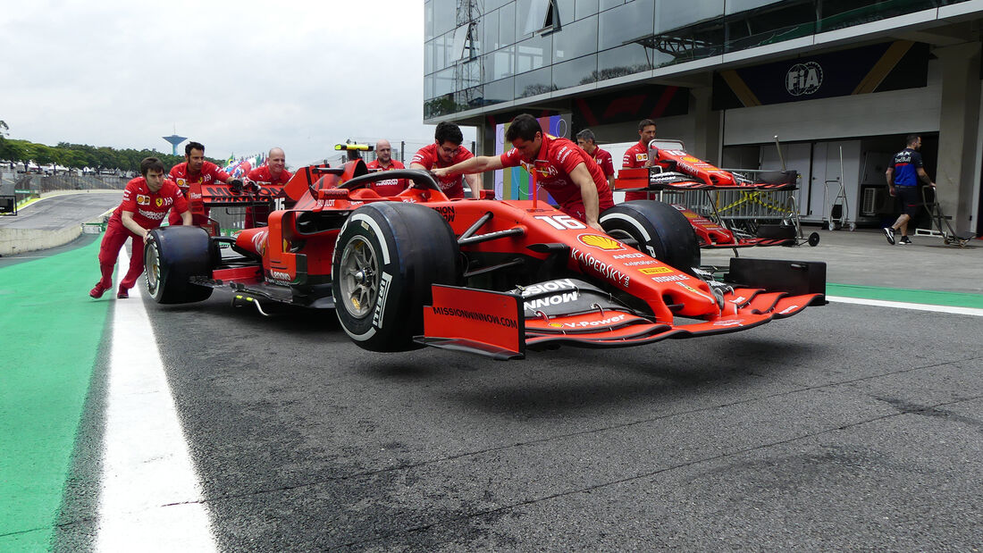 Ferrari - Formel 1 - GP Brasilien - Sao Paulo - 14. November 2019