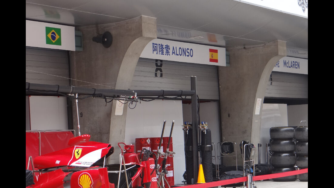 Ferrari - Formel 1 - GP China - 11. April 2012