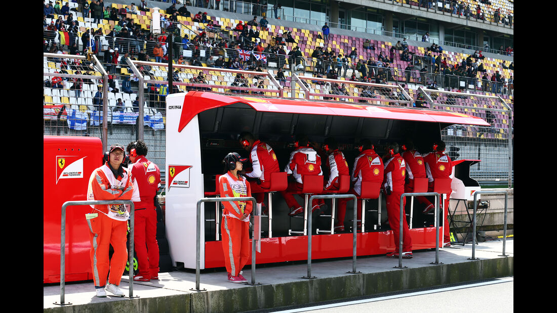Ferrari - Formel 1 - GP China - Shanghai - 11. April 2015