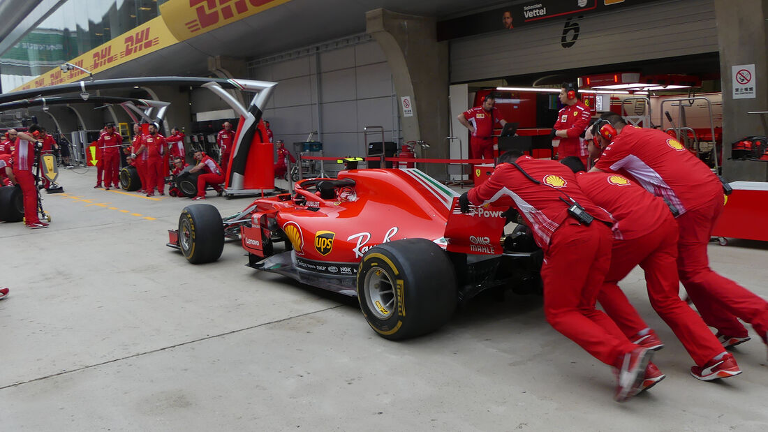Ferrari - Formel 1 - GP China - Shanghai - 12. April 2018