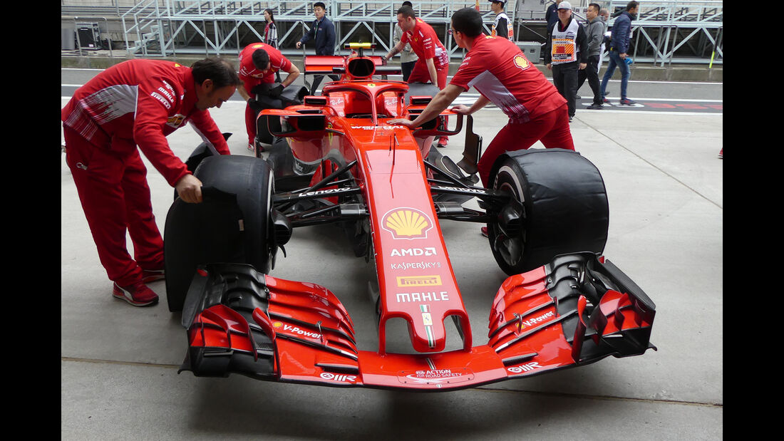Ferrari - Formel 1 - GP China - Shanghai - 12. April 2018