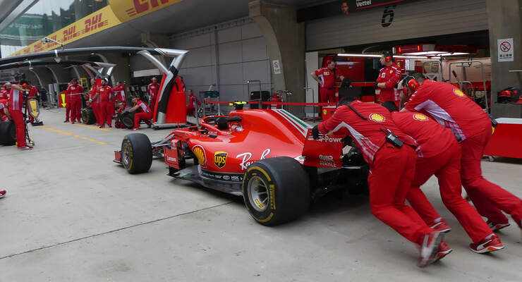 Ferrari - Formel 1 - GP China - Shanghai - 12. April 2018