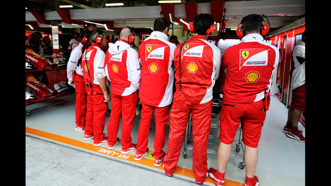 Ferrari - Formel 1 - GP China - Shanghai - 18. April 2014