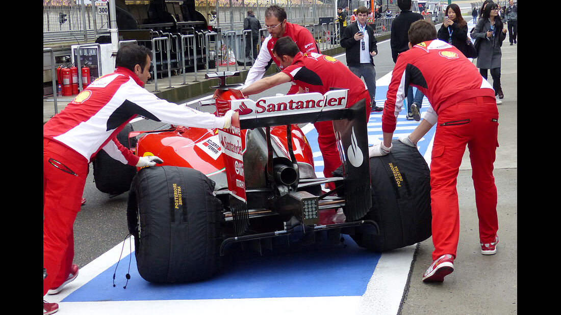 Ferrari - Formel 1 - GP China - Shanghai - 19. April 2014