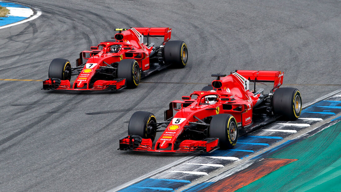 Ferrari - Formel 1 -GP Deutschland 2018