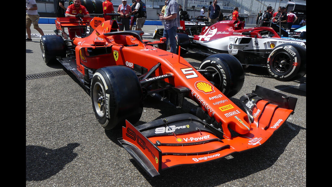 Ferrari - Formel 1 - GP Deutschland - Hockenheim - 25. Juli 2019