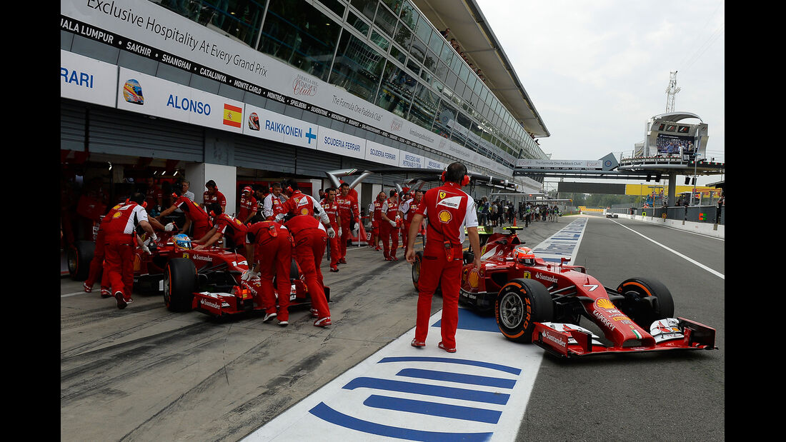 Ferrari - Formel 1 - GP Italien - 5. September 2014