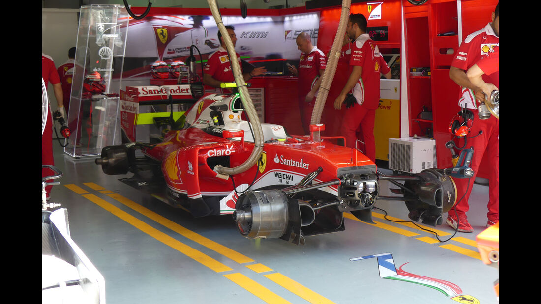 Ferrari -  Formel 1 - GP Malaysia - Freitag - 30.9.2016