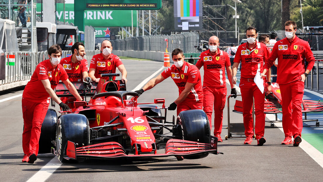 In pictures: latest Ferrari technical developments from 2021 Mexico City GP
