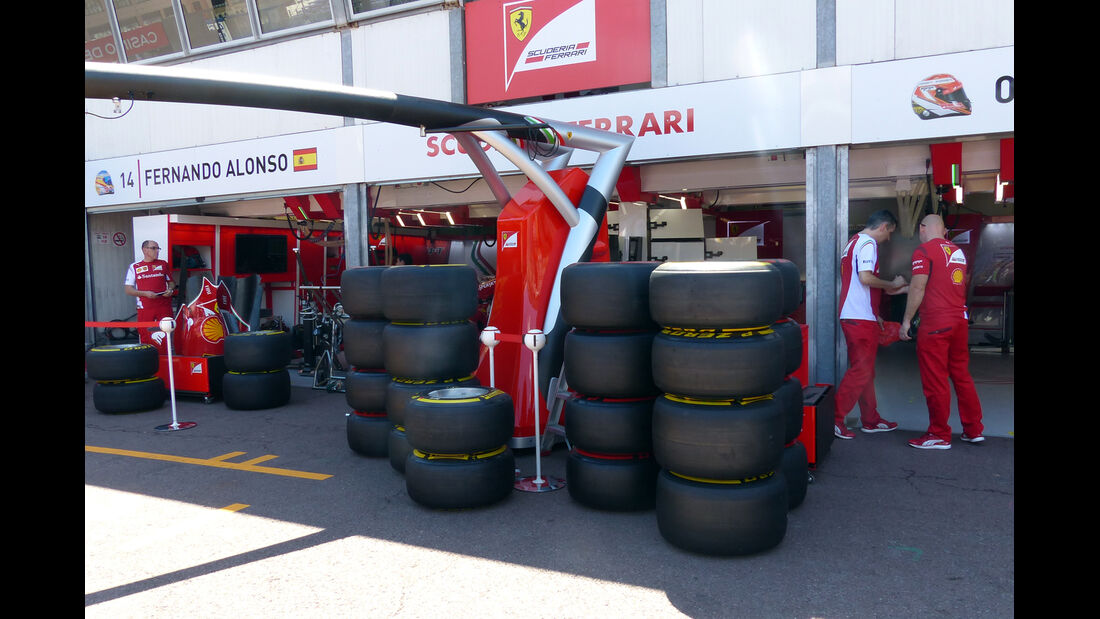 Ferrari - Formel 1 - GP Monaco - 23. Mai 2014