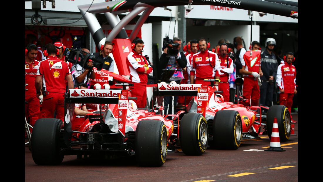 Ferrari  - Formel 1 - GP Monaco - Donnerstag - 21. Mai 2015